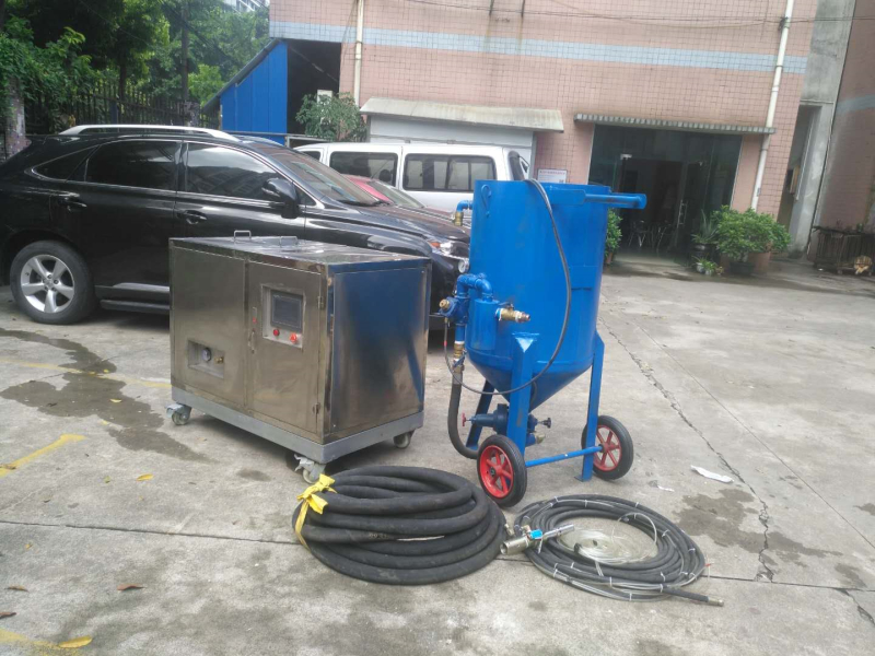 佛山噴砂機如何用陶瓷砂進行加工